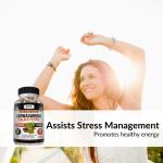 Organic Ashwagandha Capsules with Black Pepper 1300mg