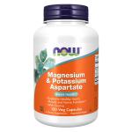 NOW Magnesium, Potassium, and Taurine Capsules for Heart Health