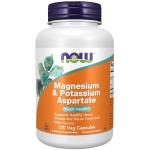 NOW Magnesium, Potassium, and Taurine Capsules for Heart Health