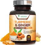 Turmeric Curcumin with Ginger & BioPerine 240 Capsules
