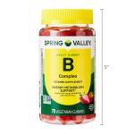 Spring Valley Non-GMO Strawberry Vitamin B Gummies
