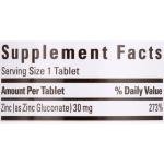 Nature Made Zinc for Immune Support, 30mg, 2 Pack