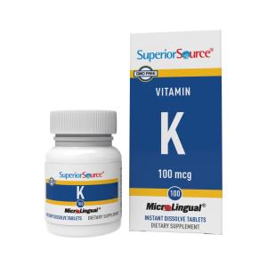 Vitamin K Instant Dissolve Tablets - 100 mcg