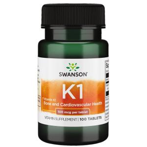 Swanson Vitamin K-1 100 mcg - 100 Tablets