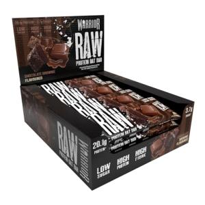 Warrior Raw High Protein Chewy Bars - 12 Pack