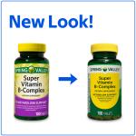 Spring Valley Super Vitamin B-Complex 100 Tablets
