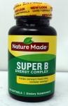 Nature Made Super B Energy Complex Softgels, 60 Count