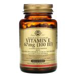 Solgar Vitamin E 100 IU Softgels, 200 Servings