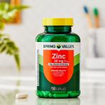 Spring Valley Zinc & Vitamin D Capsules, 150 Count