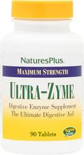 Nature's Plus UltraZyme Digestive Enzyme Supplement – 90 Tablets