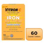 Iron Plus Vitamin C Capsules - 2 Pack 60 Count