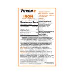 Iron Plus Vitamin C Capsules - 2 Pack 60 Count