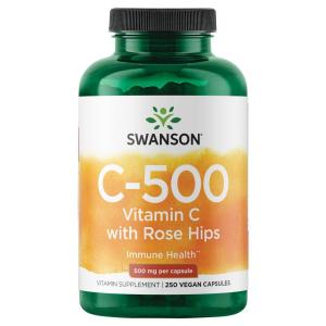 Swanson Vitamin C with Rose Hips 500 mg