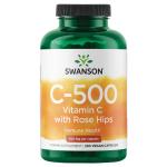 Swanson Vitamin C with Rose Hips 500 mg