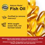 Nature Made Omega 3 Fish Oil Softgels 2400mg