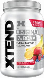 XTEND BCAA Powder Knockout Fruit Punch - 90 Servings