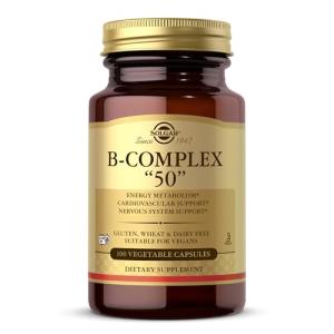 Solgar BComplex “50” Capsules for Energy & Support