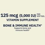 Spring Valley Vitamin D3 Softgels, 5,000 IU, 250 Count
