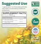 St. John's Wort Capsules - 900mcg Hypericin Boost