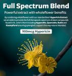 St. John's Wort Capsules - 900mcg Hypericin Boost