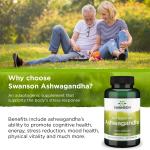 Swanson Ashwagandha Capsules for Stress Relief & Energy