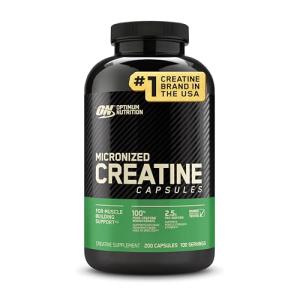 Optimum Nutrition Creatine Capsules 2500 mg, 200 Count