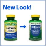 Spring Valley 600 mg Calcium Tablets for Bones