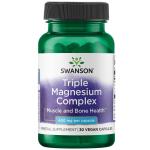 Swanson Triple Magnesium Complex 400 mg Capsules