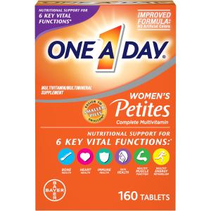 One A Day Women's Petites Multivitamin, 160 Tablets