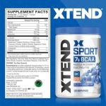 XTEND Sport Blue Raspberry Ice BCAA Powder 12.2 oz