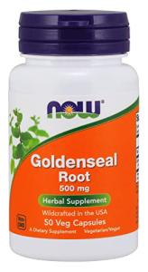 Now Foods Goldenseal Root 500 mg, 3 Packs