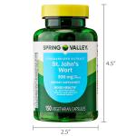 Spring Valley St. John's Wort 300 mg Capsules