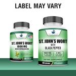 Organic St. John's Wort 1800mg with Black Pepper