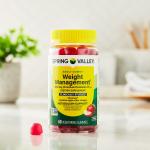 Spring Valley Non-GMO Weight Management Gummies, Apple