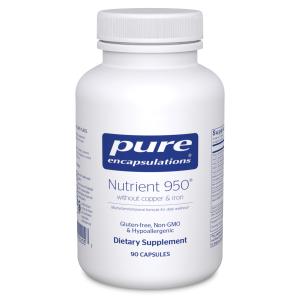 Pure Encapsulations Nutrient 950, No Copper or Iron