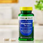 Spring Valley Magnesium Supplements, Unflavored, 60 Capsules
