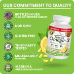 Triple Strength Omega 3 Fish Oil – 2400mg