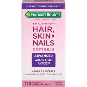 Nature's Bounty Hair, Skin & Nail Biotin Softgels