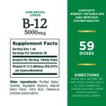 Nature's Bounty Sublingual Vitamin B Complex 2 oz