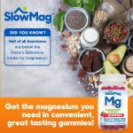 SlowMag Mg Gummies for Muscle Health and Recovery
