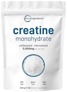 Micronized Creatine Monohydrate Powder 500g