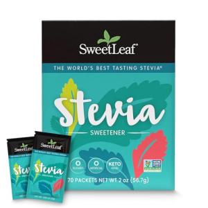 SweetLeaf Stevia Sweetener, 70 Pack