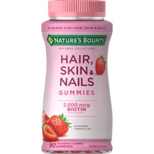 Nature's Bounty Gummies for Hair, Skin, and Nails
