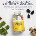 Solaray Magnesium Glycinate - High Absorption Formula