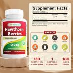 Hawthorn Berry 565 mg - 180 Capsules