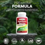 Hawthorn Berry 565 mg - 180 Capsules