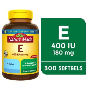 Nature Made Vitamin E 400 IU, 300 Softgels
