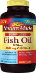 Nature Made Fish Oil 1200mg with Vitamin D Softgels