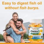 Triple Strength Omega 3 Fish Oil Softgels