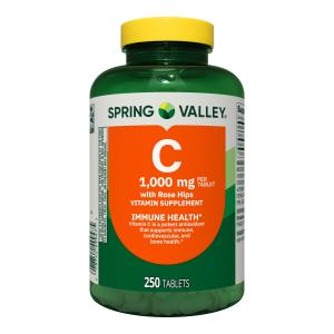 Spring Valley Vitamin C with Rose Hips, 1000 mg
